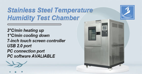 Stabilità termostatica Camera di umidità costante con controllo dell'umidità e della temperatura